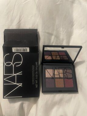 NARS 6-Color Eyeshadow Palette — Pink, Purple & Gold Shimmers